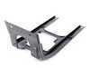 ES#1698727 - 1646200431 - Center Radiator Support - Central piece that connects the upper and lower sections of the core support - Genuine Mercedes Benz - Mercedes Benz