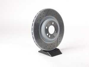 ES#2576090 - 34116855782 - Drilled JCW Rotor - Priced Each, 12.44" (316x22) - High performance rotors for stopping your MINI. - Genuine MINI - MINI