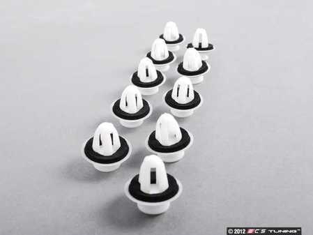 ES#2538097 - 51137065607kt - Clip - Pack Of 10 - For the trunk lid - Genuine BMW - BMW