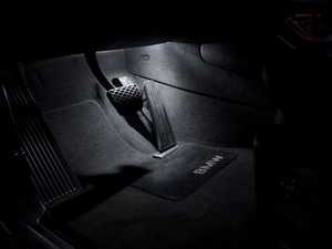 ES#2580304 - e53ledftkt - LED Footwell Kit - Transform the lighting in your foot well with new LED bulbs from Ziza - ZiZa - BMW