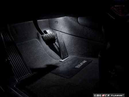 ES#2580304 - e53ledftkt - LED Footwell Kit - Transform the lighting in your foot well with new LED bulbs from Ziza - ZiZa - BMW