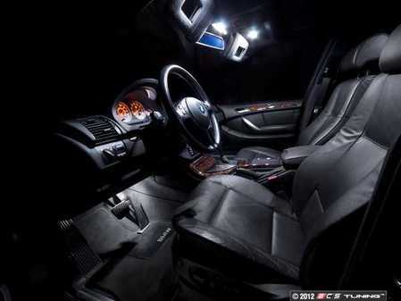 ES#2580290 - E53LEDINTKT - Master LED Interior Lighting Kit - Transform your complete interior in minutes with new LED interior bulbs from Ziza. For vehicles without panoramic roof. - ZiZa - BMW