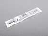 ES#79289 - 51147138628 - E53 X5 4.8is Emblem - Passenger Side (Right) - Stick on emblem - Genuine BMW - BMW