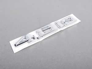 ES#79289 - 51147138628 - E53 X5 4.8is Emblem - Passenger Side (Right) - Stick on emblem - Genuine BMW - BMW
