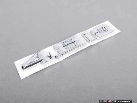ES#79289 - 51147138628 - E53 X5 4.8is Emblem - Passenger Side (Right) - Stick on emblem - Genuine BMW - BMW