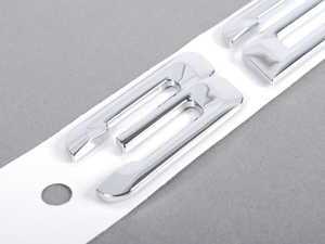 ES#79255 - 51147032915 - E46 325Xi Sedan/Touring Trunk Emblem - Includes adhesive backing for easy installation - Genuine BMW - BMW