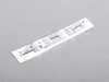 ES#79288 - 51147138627 - E53 X5 4.8is Emblem - Driver Side (Left) - Stick on emblem - Genuine BMW - BMW