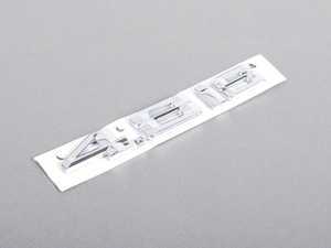 ES#79288 - 51147138627 - E53 X5 4.8is Emblem - Driver Side (Left) - Stick on emblem - Genuine BMW - BMW