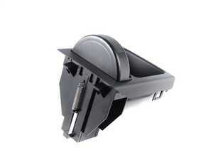 ES#86859 - 51168217957 - E46 Coin Storage - Schwarz - Located in the rear section of the center console - Genuine BMW - BMW