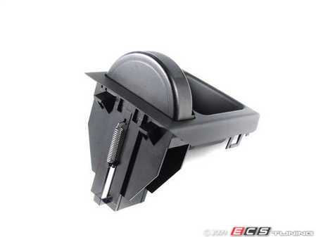 ES#86859 - 51168217957 - E46 Coin Storage - Schwarz - Located in the rear section of the center console - Genuine BMW - BMW
