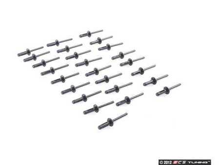 ES#2574778 - 51118222901kt - Plastic Rivet - Pack Of 25 - 6X21 - Genuine BMW - BMW