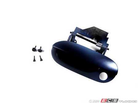 ES#90326 - 51218166971 - E38 Primered Front Door Handle - Left - Complete outer handle assembly - Genuine BMW - BMW