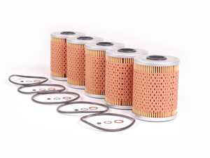 ES#263816 - 11427833769-5 - Oil Filter Kits, Pack Of 5 - Stock up on filters for your S50, S52, and S54 - Genuine BMW - BMW