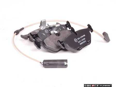 ES#1906555 - 34212157591 - Set Of Brake Pads With Wear Sensors - Includes brake pad wear sensor - Genuine BMW - BMW