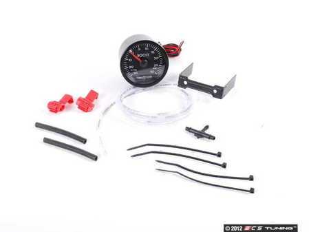 ES#2575404 - GAU009 - Color Match Boost Gauge - White - 52mm - Monitor your boost levels while matching your factory white backlighting - New South Performance - 