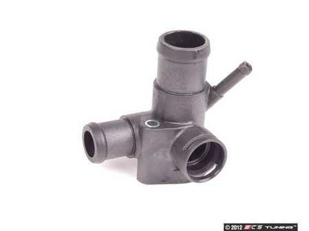 ES#261792 - 028121132A - Coolant Flange - (NO LONGER AVAILABLE) - Located on the left side of the cylinder head, includes O-Ring - Genuine Volkswagen Audi - 