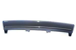 ES#10779 - 8k08072871qp - Front Plate Filler - Stone Grey With Chrome Strips - Eliminate your plate bracket for a smooth look - Genuine Volkswagen Audi - Audi