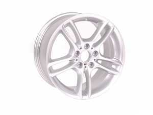 ES#65104 - 36117891051 - 18" Dual Spoke Style 261 Wheel - Priced Each - 18x8.5 ET 52 72.6 CB - Genuine BMW - BMW