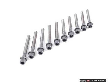 ES#2253 - 068103384A - Cylinder Head Bolts - Set of 10 - Complete kit of cylinder head bolts for your VW. - Ajusa - Volkswagen