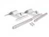 ES#1446245 - 95535296000 - Brake Pad Hardware Kit - Easy install, includes pair of pins, expanding springs, and securing clips - Genuine Porsche - Porsche