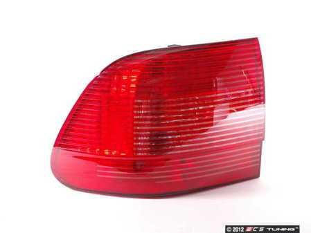 ES#1454481 - 95563148502 - Tail Light Housing Left Side Fitment - Easily installs with included mounting hardware and bulbs. - Genuine Porsche - Porsche