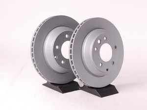 ES#2539336 - 95535240131KT3 - Rear Coated Brake Rotors - Pair 12.99" (330mm) - Rear axle fitment - Both left and right - ATE - Porsche