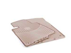 ES#120631 - 51470151506 - Front All Weather Rubber Floor Mat Set - Beige - (NO LONGER AVAILABLE) - Protect your carpet from dirt and moisture! - Genuine BMW - 