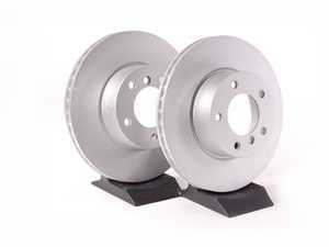 ES#2549935 - 34116854998KT - Front Brake Rotors - Pair (300x24) - Critical component to be replaced during brake service - Genuine BMW - BMW