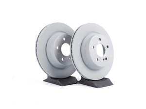 ES#2569671 - 2114230912SET - Rear Brake Rotors - Pair  - Vented rotors, not for use on vehicles with solid rear brake rotors - Genuine Mercedes Benz - Mercedes Benz