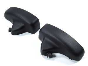 ES#87371 - 51168257203 - Rear View Mirror Cap - Schwarz/Black. Covers the base of the rear view mirror - Genuine BMW - BMW MINI