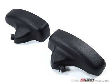 ES#87371 - 51168257203 - Rear View Mirror Cap - Schwarz/Black. Covers the base of the rear view mirror - Genuine BMW - BMW MINI