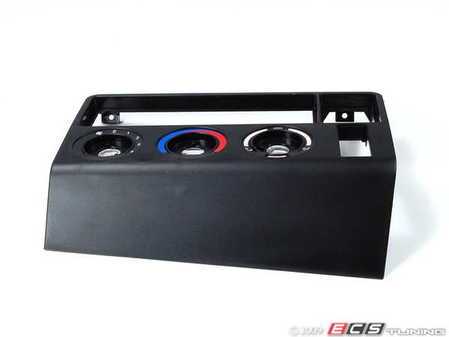 ES#177193 - 64118367667 - Heater Control Trim Cover - Trim panel that covers the HVAC controls - Genuine BMW - BMW