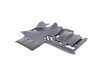 ES#117101 - 51457003326 - Foot Well Trim - Left - Schwarz/Black. Located on the underside of the dashboard - Genuine BMW - BMW