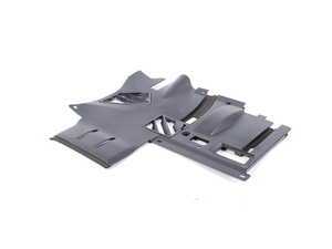 ES#117101 - 51457003326 - Foot Well Trim - Left - Schwarz/Black. Located on the underside of the dashboard - Genuine BMW - BMW