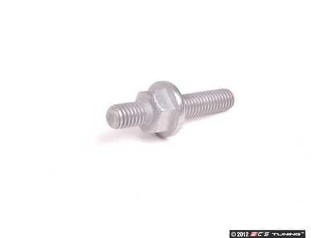 ES#472037 - N91148001 - Double Stud - Priced Each - Install new hardware with your new parts. M6x22/M6x14 - Genuine Volkswagen Audi - Audi Volkswagen