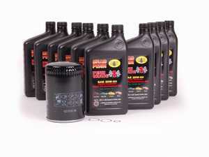 ES#2575877 - 93010776401KT4 - Penn Grade 1 Oil Service Kit (20w-50) - Includes Mann filter and Genuine Penn Grade 1 A40 Spec Oil - Assembled By ECS - Porsche