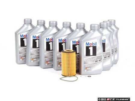 ES#2561675 - 99610722553KT9 - Genuine Oil Service Kit (0w-40) - Includes Genuine filter and Genuine Mobil 1 A40 Spec Oil - Assembled By ECS - 