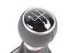 ES#2561590 - 3591GKSL11919-2 - Shift Knob With Boot - Black With Red Stitching - 5 Speed pattern knob, boot, and plastic base - Bremmen Parts - Volkswagen