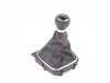 ES#2561590 - 3591GKSL11919-2 - Shift Knob With Boot - Black With Red Stitching - 5 Speed pattern knob, boot, and plastic base - Bremmen Parts - Volkswagen