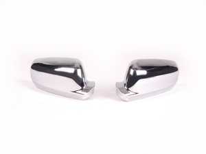 ES#2561501 - 3593CHEN10090-1 - Mirror Cap Set - Chrome - Stand out in the crowd with chrome mirror caps from ECS Tuning - Bremmen Parts - Volkswagen