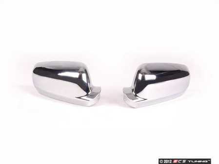 ES#2561501 - 3593CHEN10090-1 - Mirror Cap Set - Chrome - Stand out in the crowd with chrome mirror caps from ECS Tuning - Bremmen Parts - Volkswagen