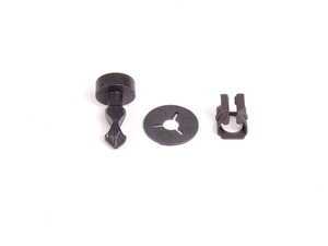 ES#440731 - 8E0898193A - front bumper lower grille fastener kit - priced each - Fits the left and right side - Genuine Volkswagen Audi - Audi