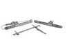 ES#145620 - 52109152080 - Seat Tracks - Right - Pair - One set of seat rails with vertical adjustment. - Genuine MINI - MINI