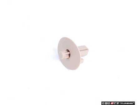 ES#148141 - 52207001303 - Push Pin - Priced Each - Beige. Used to secure the rear seat trim. - Genuine BMW - BMW