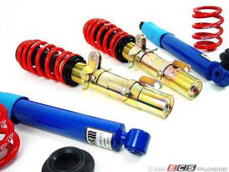 ES#960 - 29431-1 - Street Performance Coilover Kit - Unrivaled comfort and performance. Average lowering of 1.5"-2.0"F 1.5"-2.5"R - H&R - Audi