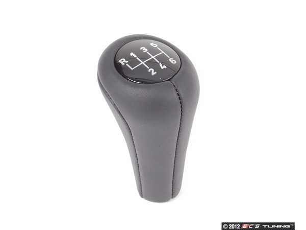 Genuine BMW - 25117523817 - Leather Shift Knob - 6 Speed (25-11-7