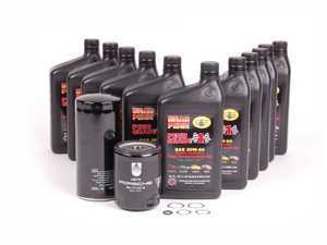 ES#2568675 - 99310720303KT4 - Penn Grade 1 Oil Service Kit (20w-50) - Includes Mahle filter and Genuine Penn Grade 1 A40 Spec Oil - Assembled By ECS - Porsche