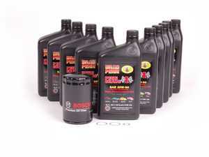 ES#2568850 - 94410720103KT4 - Penn Grade 1 Oil Service Kit (20w-50) - Includes Hengst filter and Genuine Penn Grade 1 A40 Spec Oil - Assembled By ECS - Porsche