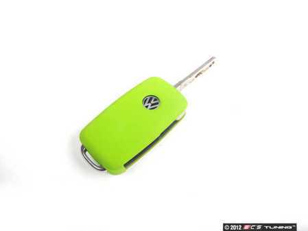 ES#2568130 - 3592RKLN12311 - Remote Key Cover Plastic - Green - Snap on covering for your switchblade style key - ECS - 
