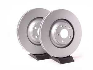 ES#2550326 - 4F0615301GKT3 - Front Brake Rotors - Pair (347x30) - Featuring a protective Meyle Platinum coating. - Meyle - Audi